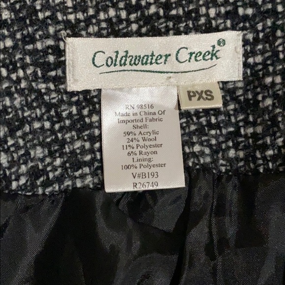 Coldwater Creek Lined Wool Jacket - Picture 5 of 5